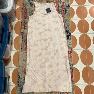 Gap Blush Tie Dye Tank Dress